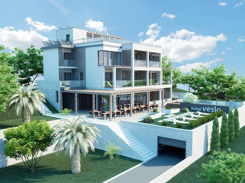 Thiết kế khách sạn mini 100m2